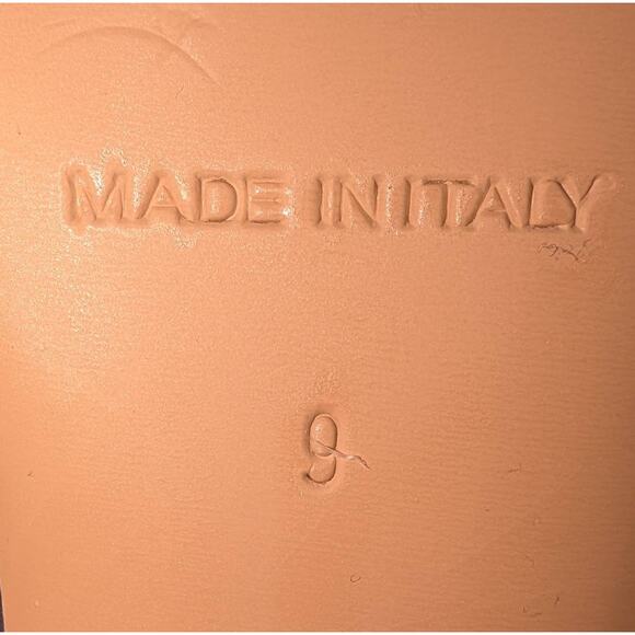 Everlane Suede Kitten Heel Pumps Size 9 Navy Blue Made in Italy - Picture 6 of 8